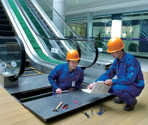 Escalator-Installation